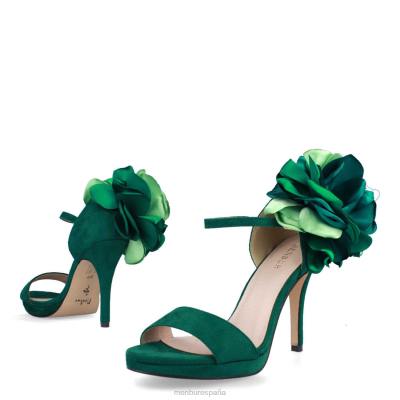 Menbur mujer andrano 204L4005 tacones altos verde