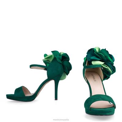 Menbur mujer andrano 204L4005 tacones altos verde