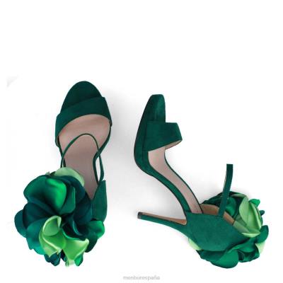 Menbur mujer andrano 204L4005 tacones altos verde