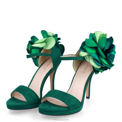 Menbur mujer andrano 204L4005 tacones altos verde