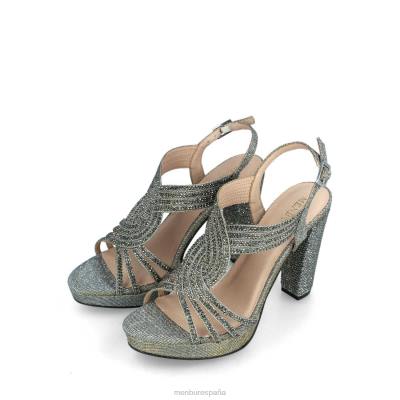 Menbur mujer ansiado 204L4069 tacones altos gris