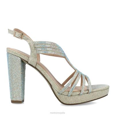 Menbur mujer ansiado 204L879 tacones altos beige