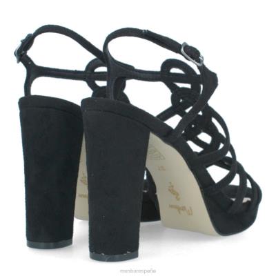 Menbur mujer anterselva 204L949 tacones altos negro