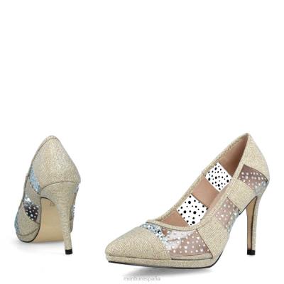 Menbur mujer antrodoco 204L935 tacones altos beige