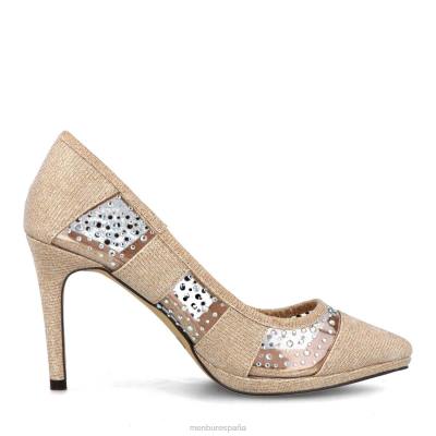 Menbur mujer antrodoco 204L935 tacones altos beige