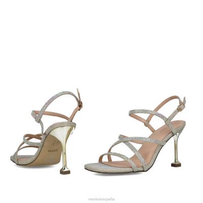 Menbur mujer apatita 204L3774 tacones altos beige