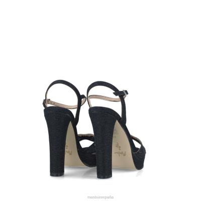 Menbur mujer apus 204L756 tacones altos negro