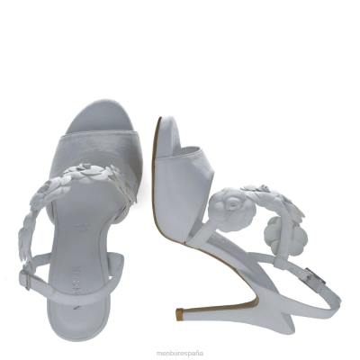 Menbur mujer aracne 204L1231 tacones altos blanco