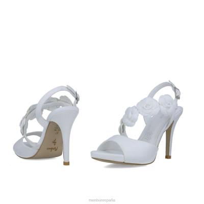 Menbur mujer aracne 204L1231 tacones altos blanco