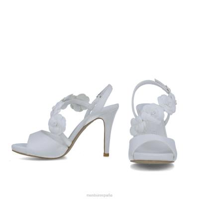 Menbur mujer aracne 204L1231 tacones altos blanco