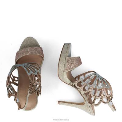 Menbur mujer arceno 204L4200 tacones altos beige