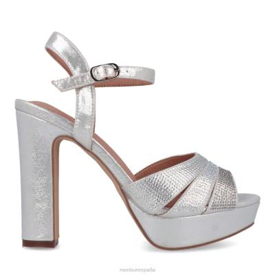 Menbur mujer arielli 204L4890 tacones altos plata