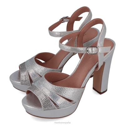 Menbur mujer arielli 204L4890 tacones altos plata