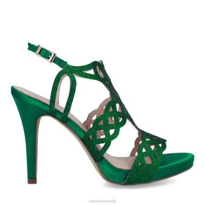 Menbur mujer arni 204L4182 tacones altos verde