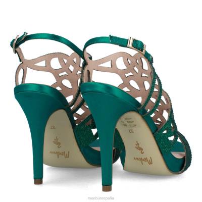 Menbur mujer arni 204L4182 tacones altos verde