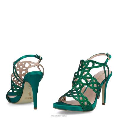 Menbur mujer arni 204L4182 tacones altos verde