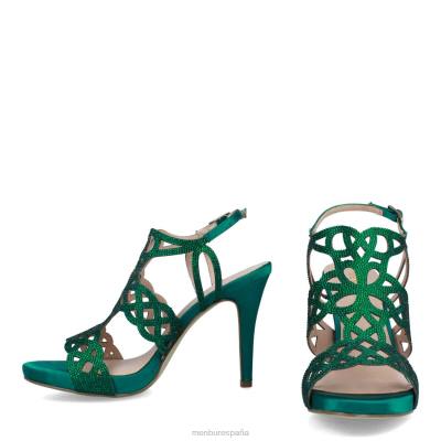 Menbur mujer arni 204L4182 tacones altos verde