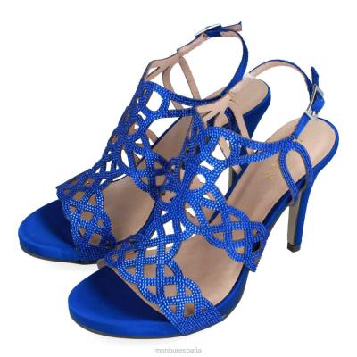 Menbur mujer arni 204L933 tacones altos azul medio