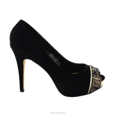 Menbur mujer arrecife 204L1169 tacones altos oro