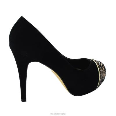 Menbur mujer arrecife 204L1169 tacones altos oro