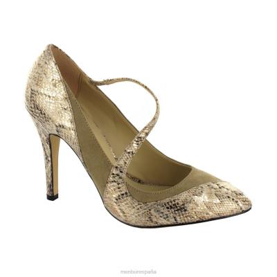 Menbur mujer arrecife 204L4745 tacones altos beige