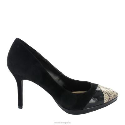 Menbur mujer arriate 204L1193 tacones altos negro