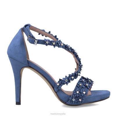 Menbur mujer atlante 204L5462 tacones altos azul claro