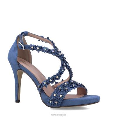 Menbur mujer atlante 204L5462 tacones altos azul claro