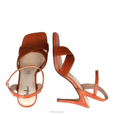 Menbur mujer atreo 204L3984 tacones altos naranja