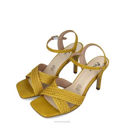 Menbur mujer atreo 204L839 tacones altos amarillo