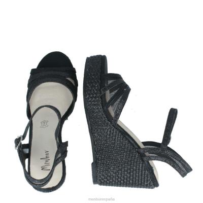 Menbur mujer bacemi 204L881 tacones altos negro