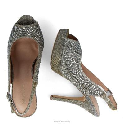 Menbur mujer badolato 204L4095 tacones altos gris