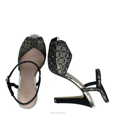 Menbur mujer bagnoli 204L1454 tacones altos oro