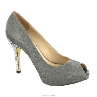 Menbur mujer bailen 204L4774 tacones altos gris