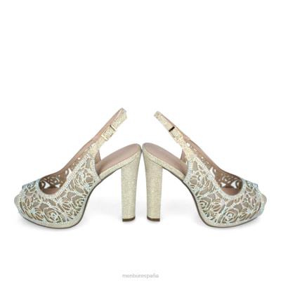 Menbur mujer balanello 204L4054 tacones altos beige