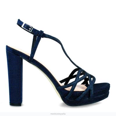 Menbur mujer balmelle 204L4896 tacones altos azul oscuro