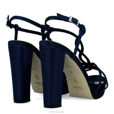 Menbur mujer balmelle 204L4896 tacones altos azul oscuro