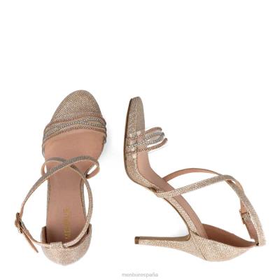 Menbur mujer balsorano 204L1110 tacones altos beige