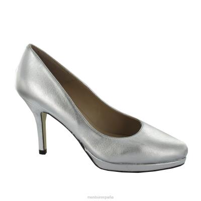 Menbur mujer banchieri 204L4611 tacones altos plata