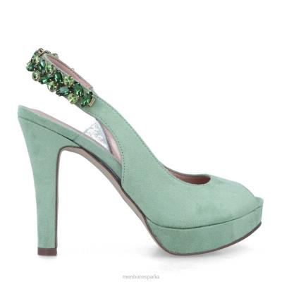 Menbur mujer baragazza 204L4581 tacones altos verde