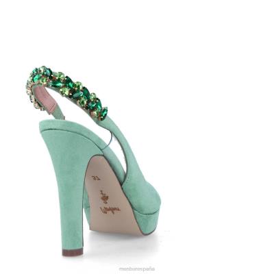 Menbur mujer baragazza 204L4581 tacones altos verde