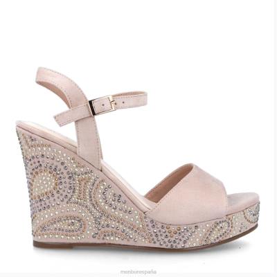 Menbur mujer barbiala 204L1482 tacones altos beige