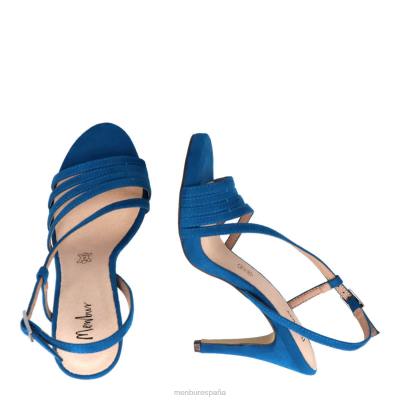 Menbur mujer barete 204L819 tacones altos azul medio