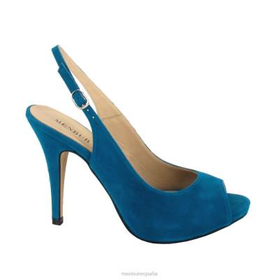 Menbur mujer bautista 204L4619 tacones altos azul oscuro