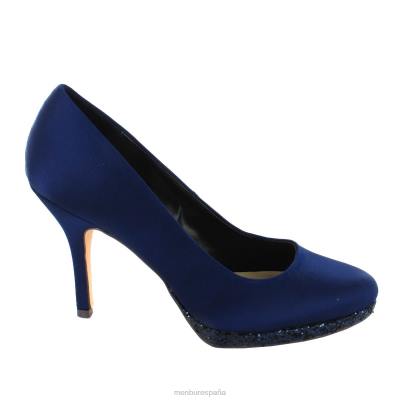 Menbur mujer belerda 204L1324 tacones altos azul oscuro