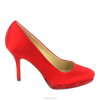 Menbur mujer belerda 204L5065 tacones altos rojo