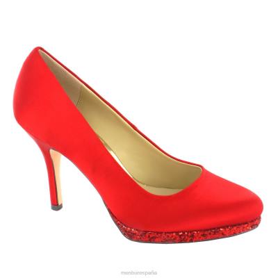 Menbur mujer belerda 204L5065 tacones altos rojo