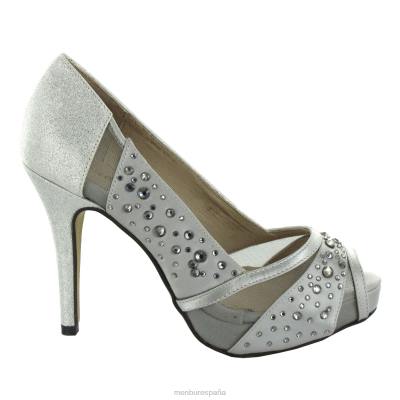 Menbur mujer belicena 204L4700 tacones altos gris