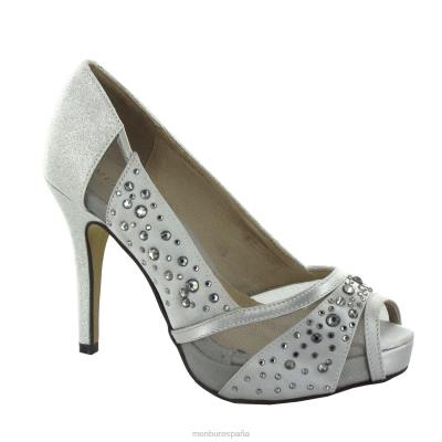 Menbur mujer belicena 204L4700 tacones altos gris