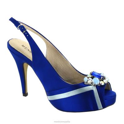 Menbur mujer benacebada 204L4701 tacones altos azul medio